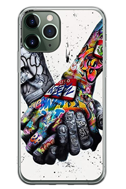 Atlas Husa personalizata pentru Apple iPhone 12 Pro, model Abstract Holding, ...
