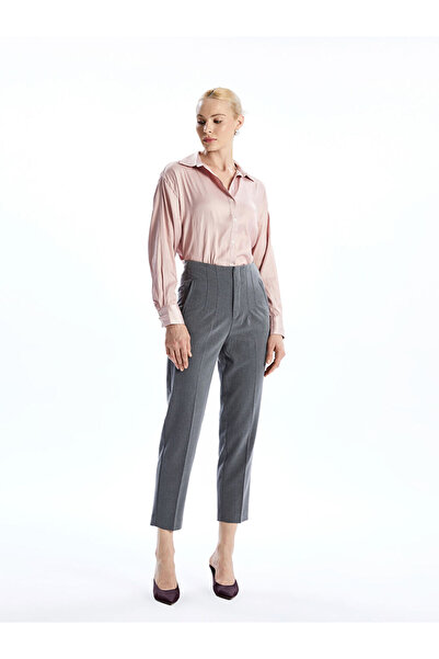 LC Waikiki Rmz Gi̇yi̇m Farkiyla Slim Fit Women's Trousers