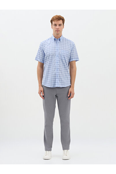 Karaca Erkek Büyük Beden Gömlek-Lacivert