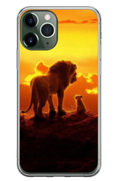 Atlas Husa personalizata pentru Apple iPhone 11 Pro Max, model Lion King #1, ...