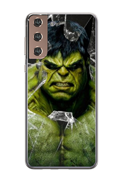 Atlas Εξατομικευμένη θήκη για Samsung Galaxy S21 Plus, μοντέλο Hulk #2, S1D1M...