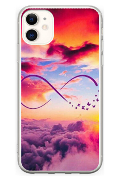 Atlas Husa personalizata pentru Apple iPhone 12 Mini, model Bright Infinity, ...