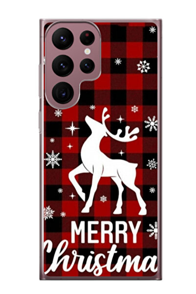 Atlas Εξατομικευμένη θήκη για Samsung Galaxy S22 Ultra, μοντέλο Merry Christm...