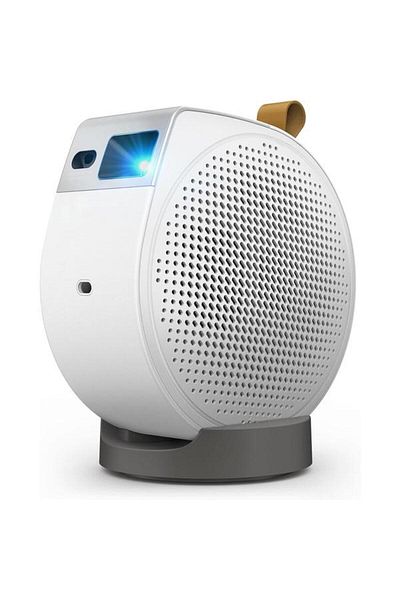 BENQ Videoproiector GV50, 1080P, 500 lm, Wi-Fi, Bluetooth, Difuzor 4 W, Android 11 (Alb)