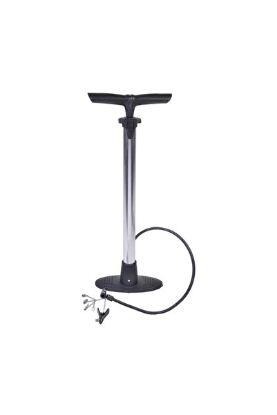 divendi-ro Pompă din aluminiu, cu bază și duze, gri/negru