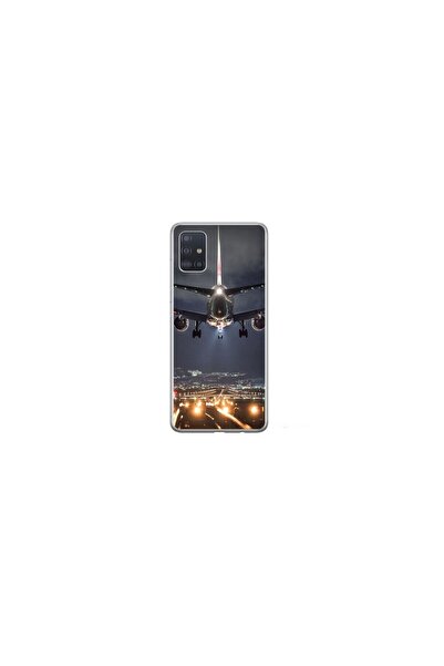 Atlas Husa personalizata HQ Print 360 de grad pentru Samsung Galaxy A51, Airp...