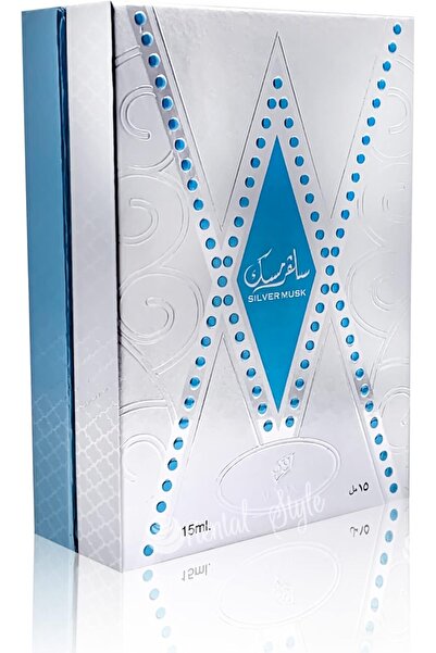 Afnan Silver Musk Concentrated Perfume Oil, Attar Oil CPO 15 ML