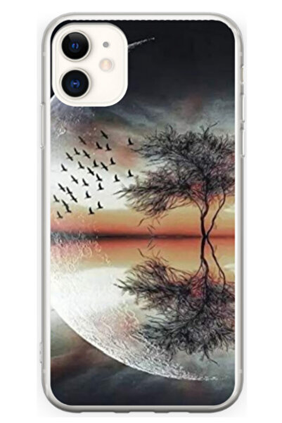 Atlas Husa personalizata pentru Apple iPhone 11, model Time Flies #3, S1D1M0366