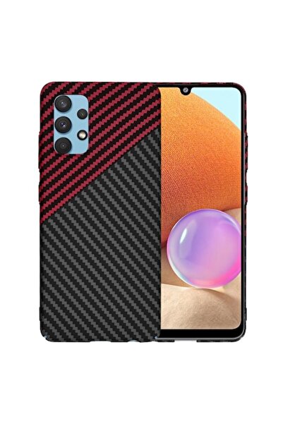 Velo Carcasă compatibilă cu Samsung Galaxy A32 4G - Sleek Defense W3183 (Premium Lexgard, Crazy Red Vortex)