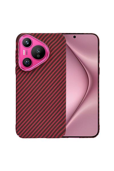 Tim High Protection Case for Huawei Pura 70, Timacontech, D81, Hard Plastic, Elegant Ruby