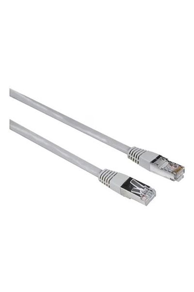 Hama Network Cable 200915, Cat-5e, F/UTP Shielded, 1.5 m (Gray)