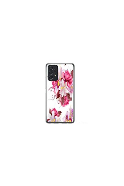 Atlas Husa personalizata HQ Print pentru Samsung Galaxy A32 5G, Flowers #4, S...
