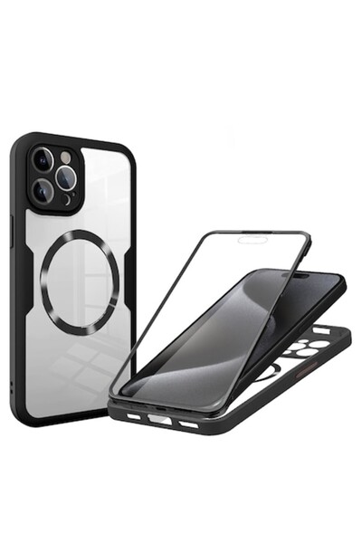 Juls Carcasă pentru iPhone 16 Pro + Protector de Ecran, Seria ColorVerse 360 ...