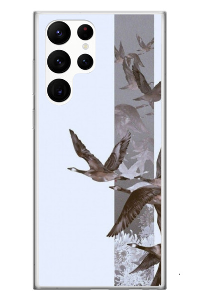 Atlas Εξατομικευμένη θήκη για Samsung Galaxy S23 Ultra, μοντέλο Birds, S1D1M0314