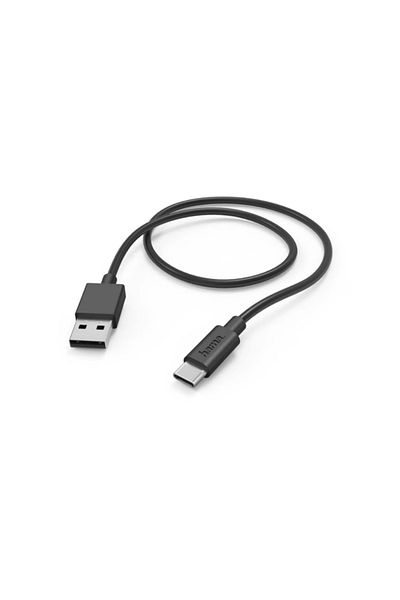 Hama Cablu date 201594, USB-A - USB-C, 1m (Negru)