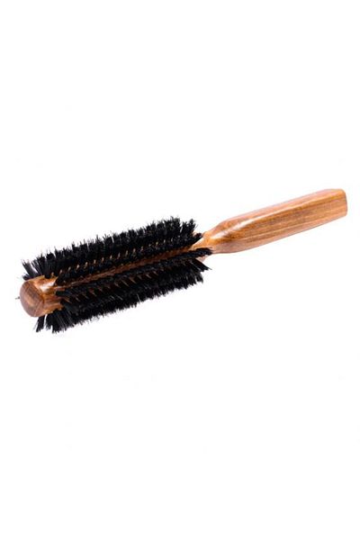 Keller Round Brush for Hair Styling with Boar Bristles - 45 mm Diameter