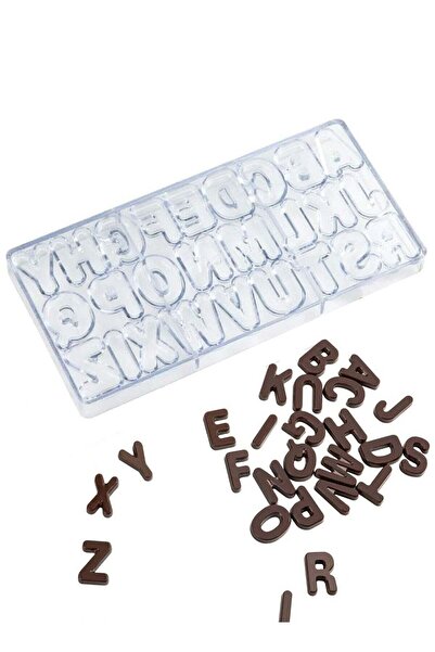 ELEGANT HOME قالب شوكولاتة أكريليك على شكل حروف