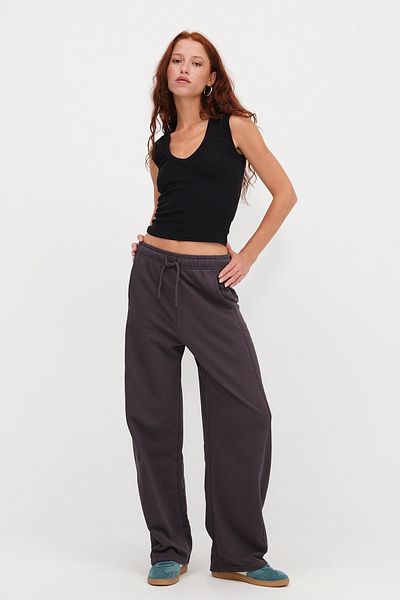 Addax Wide Leg Tracksuit with Pockets Eşf10487