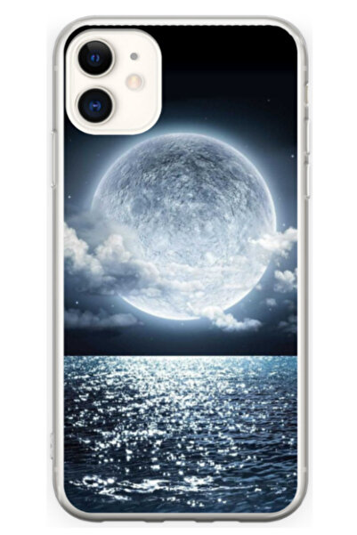 Atlas Husa personalizata pentru Apple iPhone 12, model Moon Sky, S1D1M0228