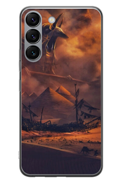 Atlas Husa personalizata pentru Samsung Galaxy S23 Plus, model Anubis, S1D1M0281