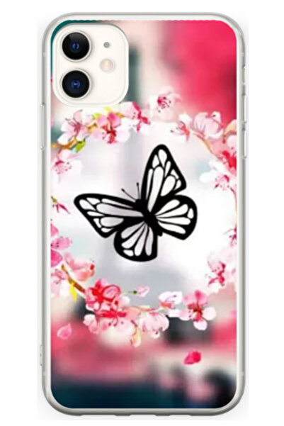 Atlas Husa personalizata pentru Apple iPhone 12 Mini, model Butterfly #8, S1D...