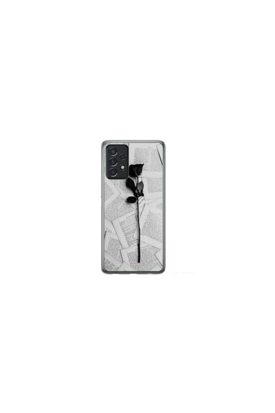 Atlas Husa personalizata HQ Print pentru Samsung Galaxy A23 4G, Black Rose, S...