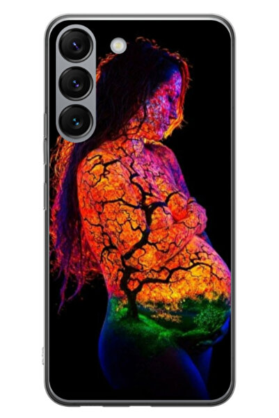Atlas Husa personalizata pentru Samsung Galaxy S23 Plus, model Colorful #7, S...