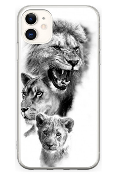 Atlas Husa personalizata pentru Apple iPhone 11, model Lion #3, S1D1M0118