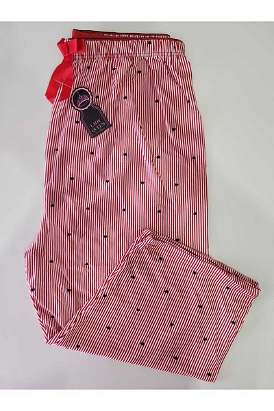 Lady Queen Bamboo Lycra Ring Viscose Battal Size Capri Pajama Bottom 6021