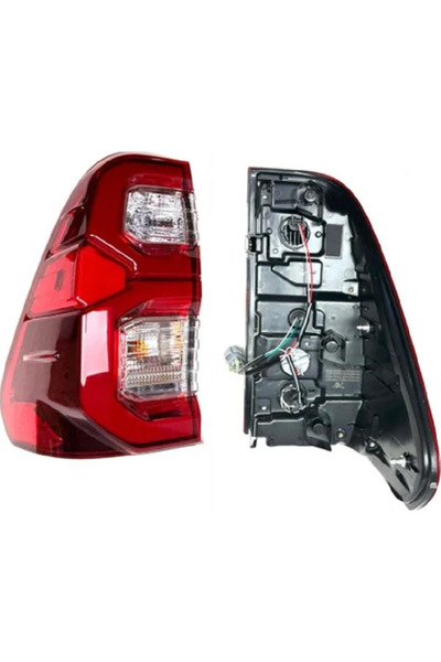 Genel Markalar TOYOTA HILUX 2020-2024 UYUMLU SOL STOP LEDLİ DUYLU (HILUX YAZI...