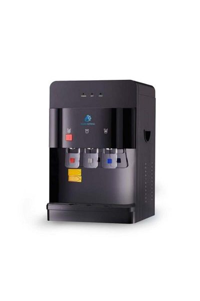 Unbraded Pure Tap Water Cooler with Internal Tank - Black