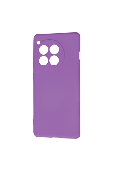 Mad Husă din silicon Safe SoftFlex pentru OnePlus 12R - Violet prună