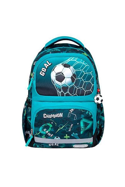 Belmil Football Goal Ergonomic School Bag 338-36