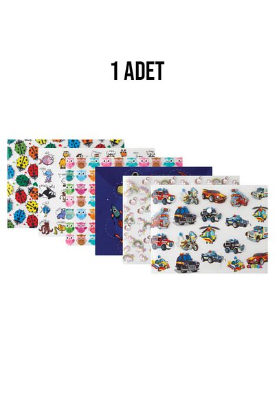 Globox A4 Printed Snap File 1 Piece