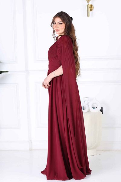 modern designer Luxury chiffon evening dress