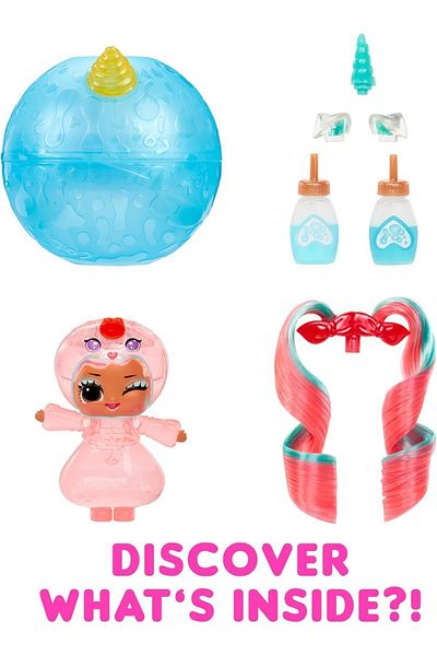 L.O.L. SURPRISE Lol Surprise Unicorns Tots – Magic Unicorn Doll, Lava Lamp Effect, Real Hair Toy Doll
