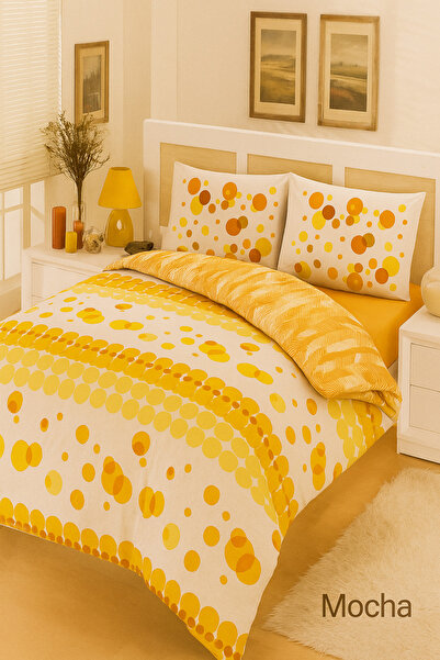 Modaletto غطاء لحاف فردي من موكا (يحتوي المنتج على غطاء لحاف واحد)