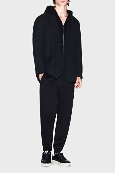 Armani Exchange Stretch Cotton Relaxed Fit Hooded Sweat Men Sweat Xm000967 Af16222 Uc001