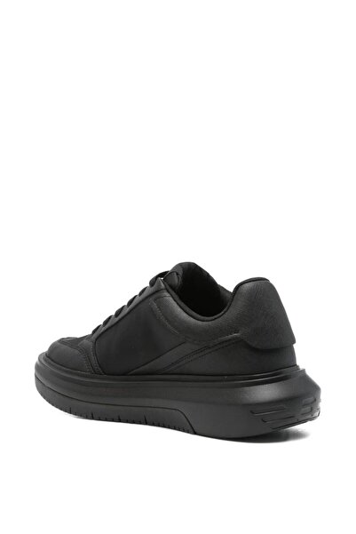Emporio Armani Erkek Rahat Taban Armani Kartal Logolu Siyah Sneaker EM003666 AF19532-MC105