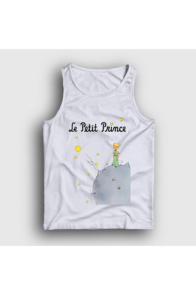 Presmono Unisex White Cover Le Petit Prince Little Prince Undershirt 566150Tt