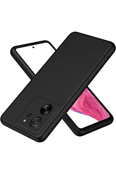 SOHO Protective Case for Xiaomi Redmi 13T, Liquid Silicone, Black