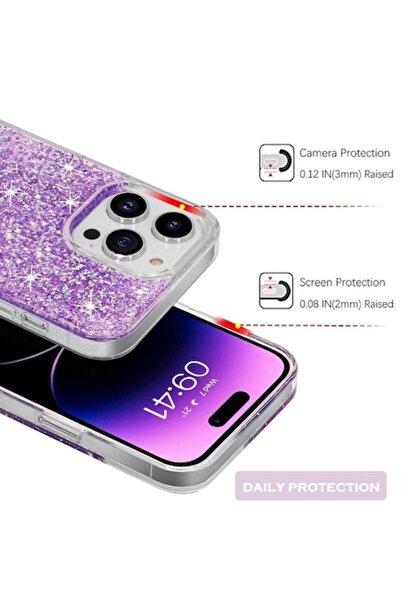 Fils Husă de protecție pentru Motorola Moto G34 / Moto G45, sclipici străluci...