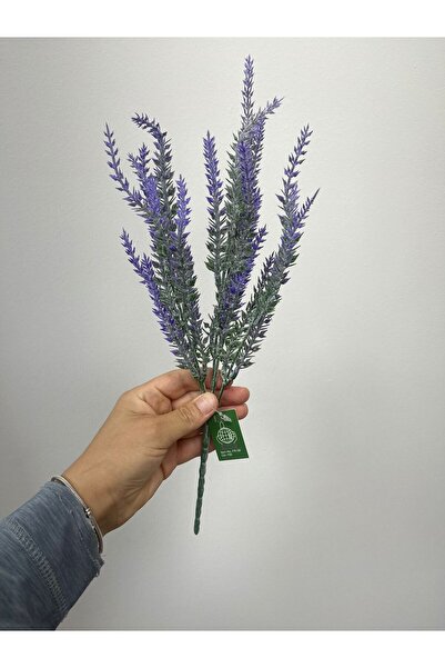 KOZALILAR Yapay Çiçek Tüylü Tozlu Lavanta