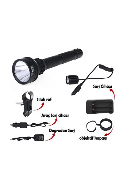 Watton WT-147 Güçlü Profesyonel Tüfek Feneri