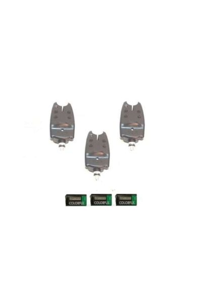 OEM Set 3 fishing alarms with 9V batteries included