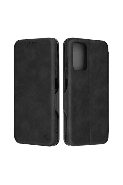 Evia Husă de protecție pentru Motorola Moto G35, S80, piele, culoare închisă ...