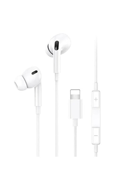 Bibilel Căști audio Lightning cu microfon, 1,2 m, M624, albe