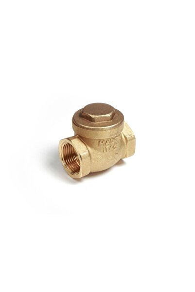 GIACOMINI N6Y006 check valve, 1 1/4”, internal thread, metal seal, brass