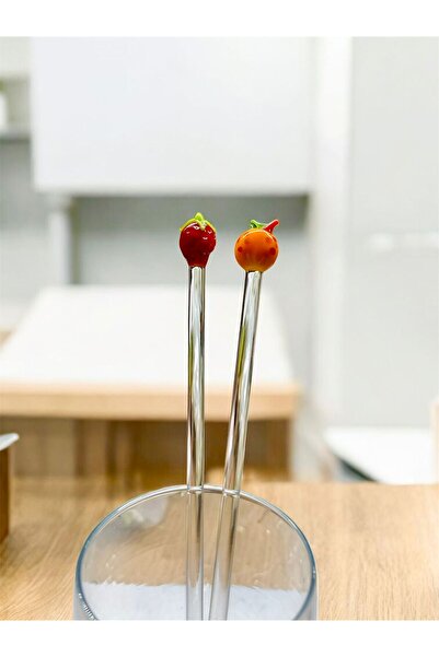 Arsglass Ice Latte Glass Mixed Figure 21 cm Stirring Spoon 1 Piece