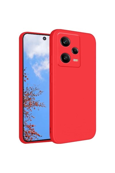 SOHO Matte TPU Protective Case for Xiaomi Redmi 12 Pro - Red